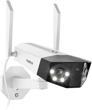 Valvekaamera Reolink Duo 2 WiFi IP 4K kahe objektiiviga, isiku ja sõiduki tuvastusega