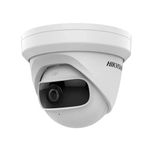 KAAMERAMAAILM.EE - Hikvision kuppelkaamera 4MP, Ülilai vaatenurk 180° on valge kuppelkujuline kaamera musta objektiiviga, mis on mõeldud lae- või seinakinnituseks ja mida näidatakse tavalisel taustal. | kaameramaailm.ee KAAMERAMAAILM.EE - Hikvision kuppelkaamera 4MP, Ülilai vaatenurk 180° on valge kuppelkujuline kaamera musta objektiiviga, mis on mõeldud lae- või seinakinnituseks ja mida näidatakse tavalisel taustal.