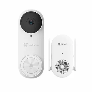 EZVIZ DB2 Pro 5MP 2K juhtmevaba uksekella komplekt (ilmastikukindel)