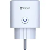 KAAMERAMAAILM.EE - EZVIZ T30 wifi nutipistik, statistika ja kontroll, on valge nutipistik, millel on eesmine toitenupu sümbol, mis ühendatakse pistikupessa koduautomaatika ja energiaseire jaoks. (1/2)