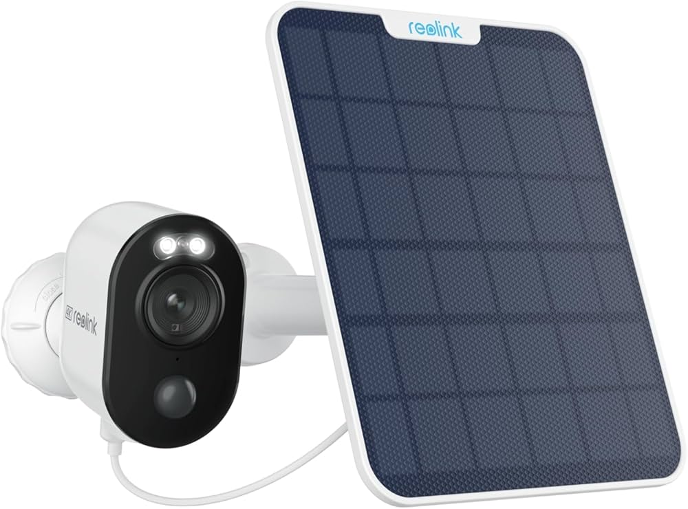 Valvekaamera Reolink Argus 3E-3 MP juhtmeta päikese- ja akutoitel nutika tuvastamisega + Päikesepaneel