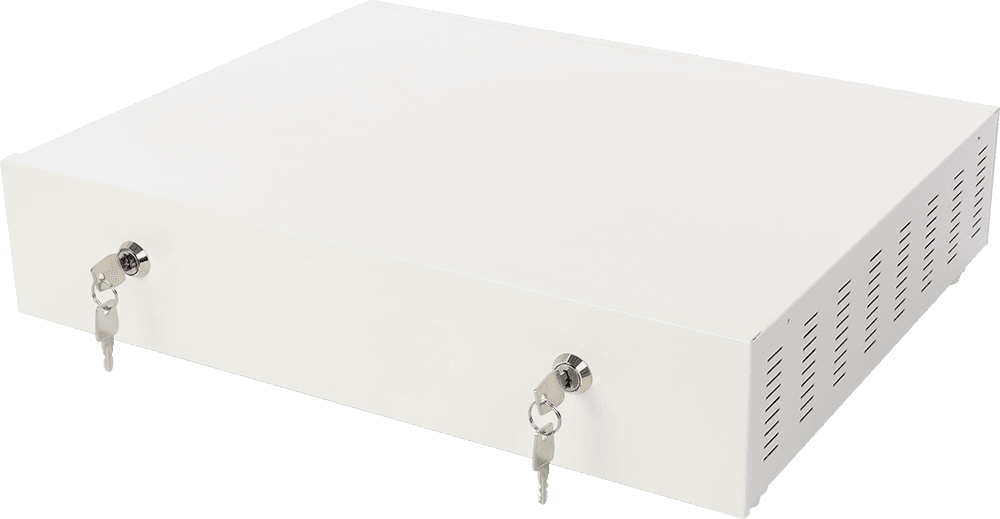 Seadmekapp AWO483 horisontaalne valge