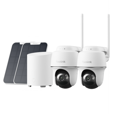 Reolink Home Hub Mini with Argus PT – 2 kaamera komplekt (without SD Card, valge)