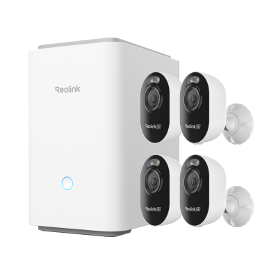 Reolink Home Hub Pro with Lumus Pro – 4 kaamera komplekt