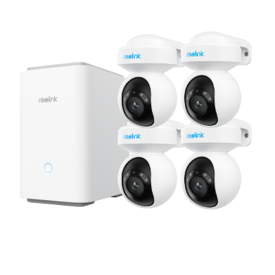 Reolink Home Hub Pro with E1 Outdoor Pro – 4 kaamera komplekt