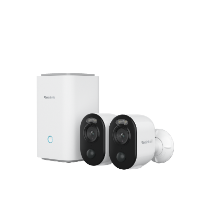 Reolink Home Hub with Argus 3 Ultra – Home Hub without SD Card + 2 kaamerat (valge)