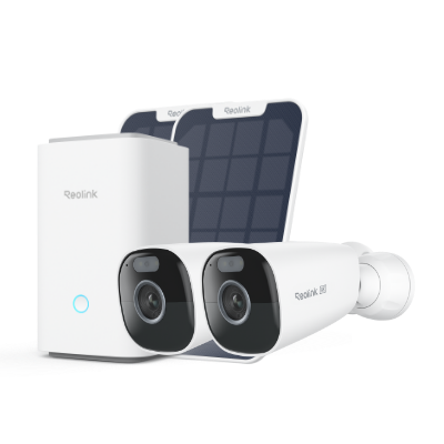 Reolink Home Hub with Argus Eco Ultra – 2 kaamera komplekt (without SD Card, valge)