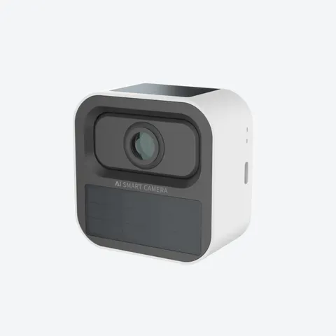 Tiandy TC-C349V päikesepaneeliga akukaamera akna külge kinnitamiseks – 4MP Wi-Fi akukaamera sisseehitatud päikesepaneeliga