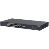 Dahua CS4218-16ET-135 DoLynk Care manageeritav switch • 16*10/100Mbps PoE + 2*Gbps combo • 135W (1/3)