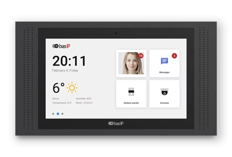 AT-10 fono sisemonitor, must, Android, BAS-IP