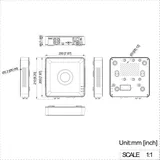 DVR iDS-7104HQHI-M1/S E 4-kanalit 1080P Mini 1U valge (2/2)