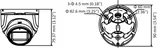 Analoog kaamera DS-2CE76H0T-ITMFS(2.8mm) kuppel valge (2/2)