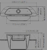 USB Veebikaamera DS-U12 2MP (2/2)