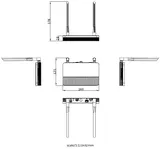 Wi-Fi NVS komplekt DS-J142I/IKS-2044BH-PH/W 2x toru valge (3/3)