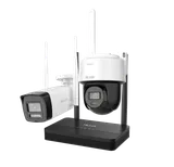Wi-Fi komplekt DS-J142I/IKS-2044BPH-PH/W 4MP 1x toru + 1x kuppel valge (1/4)