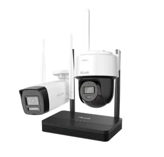 Wi-Fi komplekt DS-J142I/IKS-2044BPH-PH/W 4MP 1x toru + 1x kuppel valge