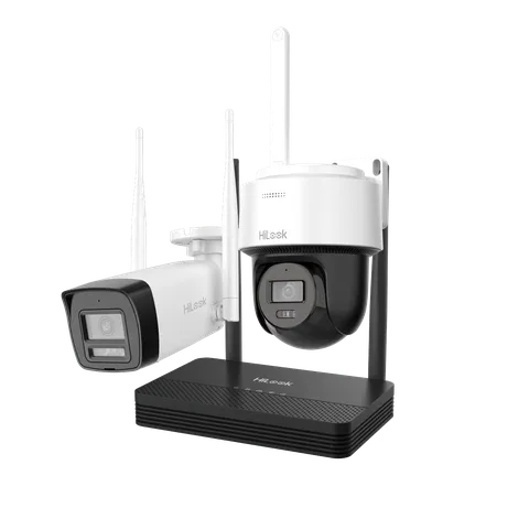 Wi-Fi komplekt DS-J142I/IKS-2044BPH-PH/W 4MP 1x toru + 1x kuppel valge