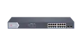 Switch DS-3E1518P-SI 16-porti PoE 1000Mbps (1/2)