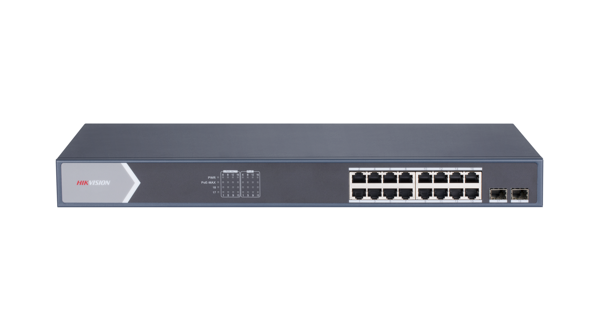 Switch DS-3E1518P-SI 16-porti PoE 1000Mbps