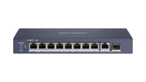 Switch DS-3E0510HP-E 8-port Gigabit PoE