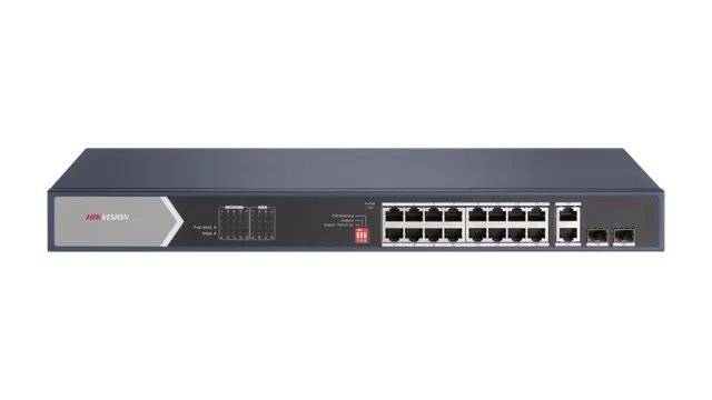 Switch DS-3E0520HP-E 16-port 1000Mbps PoE | kaameramaailm.ee Switch DS-3E0520HP-E 16-port 1000Mbps PoE