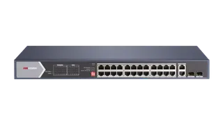 Switch DS-3E0528HP-E 24-porti Gigabit PoE