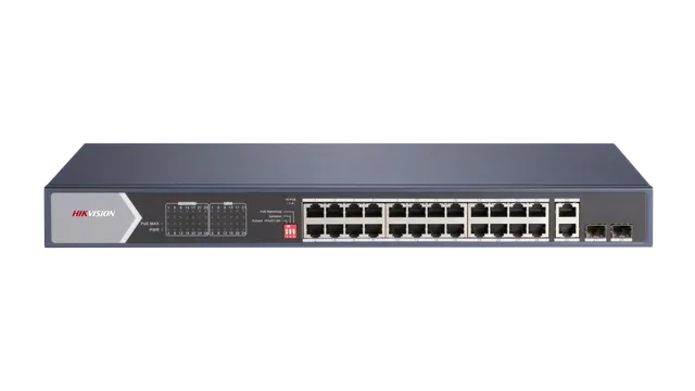 Switch DS-3E0528HP-E 24-porti Gigabit PoE | kaameramaailm.ee Switch DS-3E0528HP-E 24-porti Gigabit PoE
