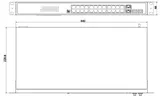 Switch DS-3E0528HP-E 24-porti Gigabit PoE (2/2)