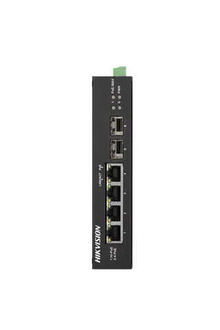 Switch DS-3T0506HP-E/HS POE Industriaal 4 ports