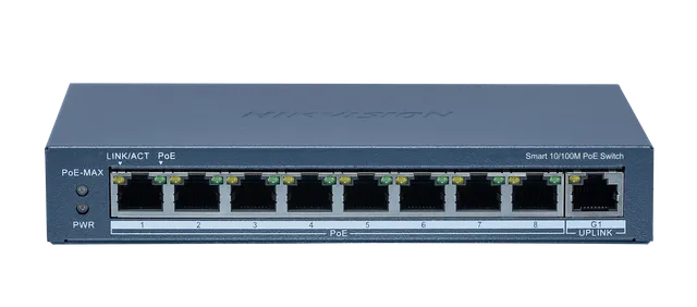 Switch DS-3E1309P-EI 8-porti PoE | kaameramaailm.ee Switch DS-3E1309P-EI 8-porti PoE