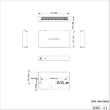 Switch DS-3E1309P-EI 8-porti PoE (2/2)