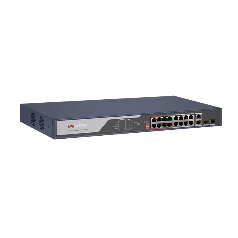 Switch DS-3E0318P-E 16-porti 10/100Mbps PoE