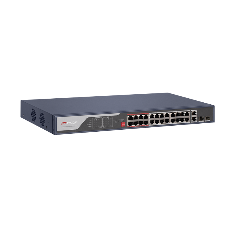 Switch DS-3E0326P-E(C) 24-port Gigabit