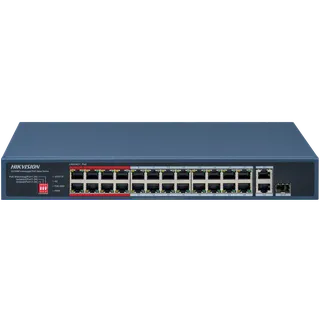 Switch DS-3E0326P-E/M(C) 24-port Gigabit PoE