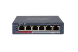 Switch DS-3E0106P-E/M(B) 4 Port kiire Ethernet Unmanaged PoE (1/2)