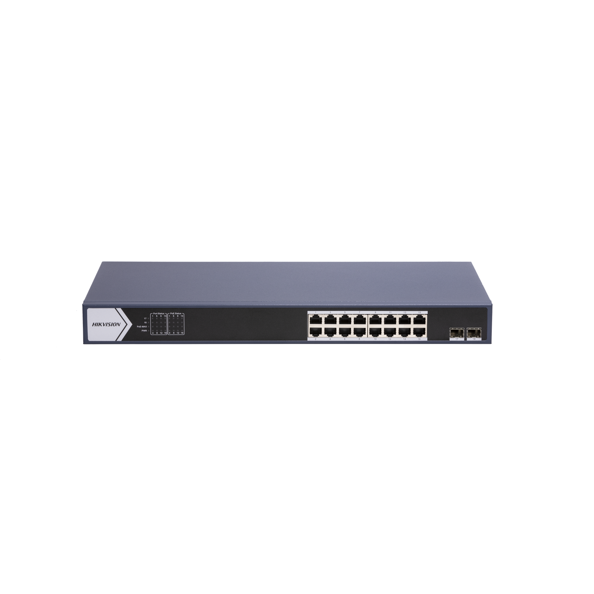 Switch DS-3E0518P-E/M(B) Manageerimata 16 Porti Gigabit PoE