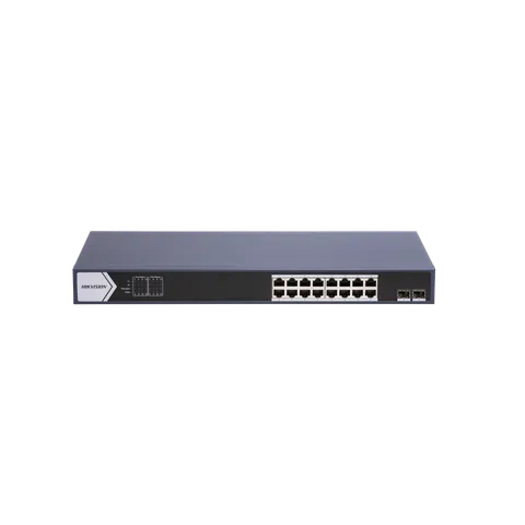 Switch DS-3E0518P-E/M(B) Manageerimata 16 Porti Gigabit PoE