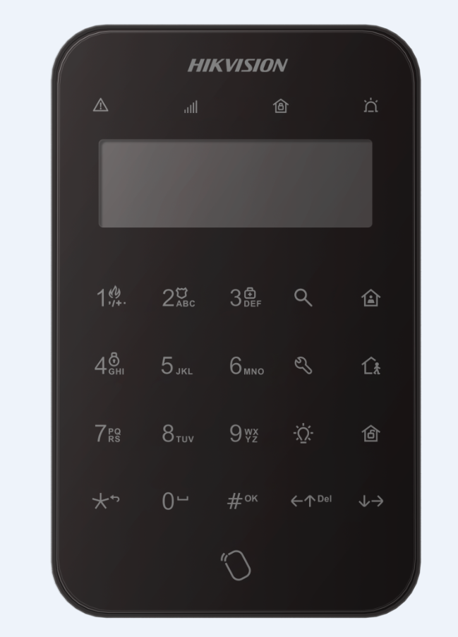 LCD sõrmistik DS-PK1-LT-WE must