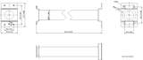 Laekinnitus DS-1691ZJ-M 500mm valge (2/2)