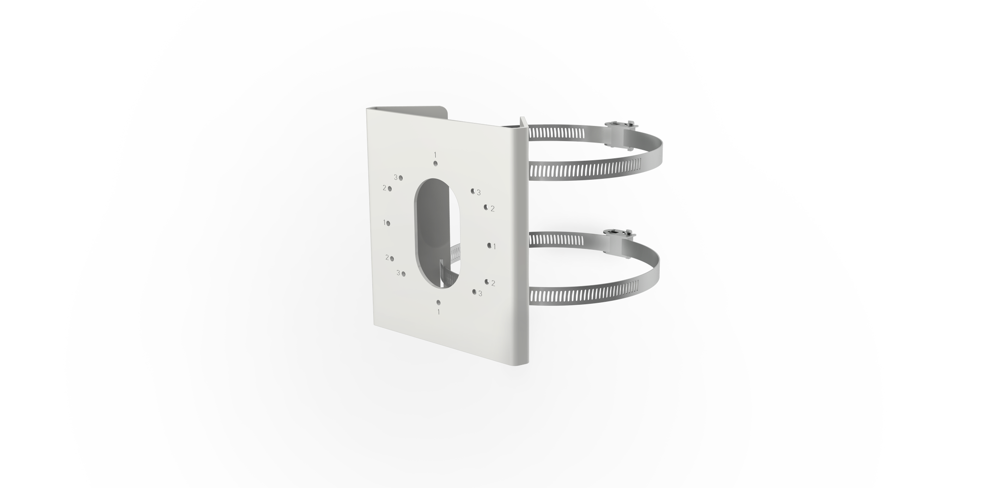 Postikinnitus DS-1275ZJ-S-SUS 144x131.6mm valge