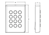 Kaardilugeja DS-K1108AMK (4/4)