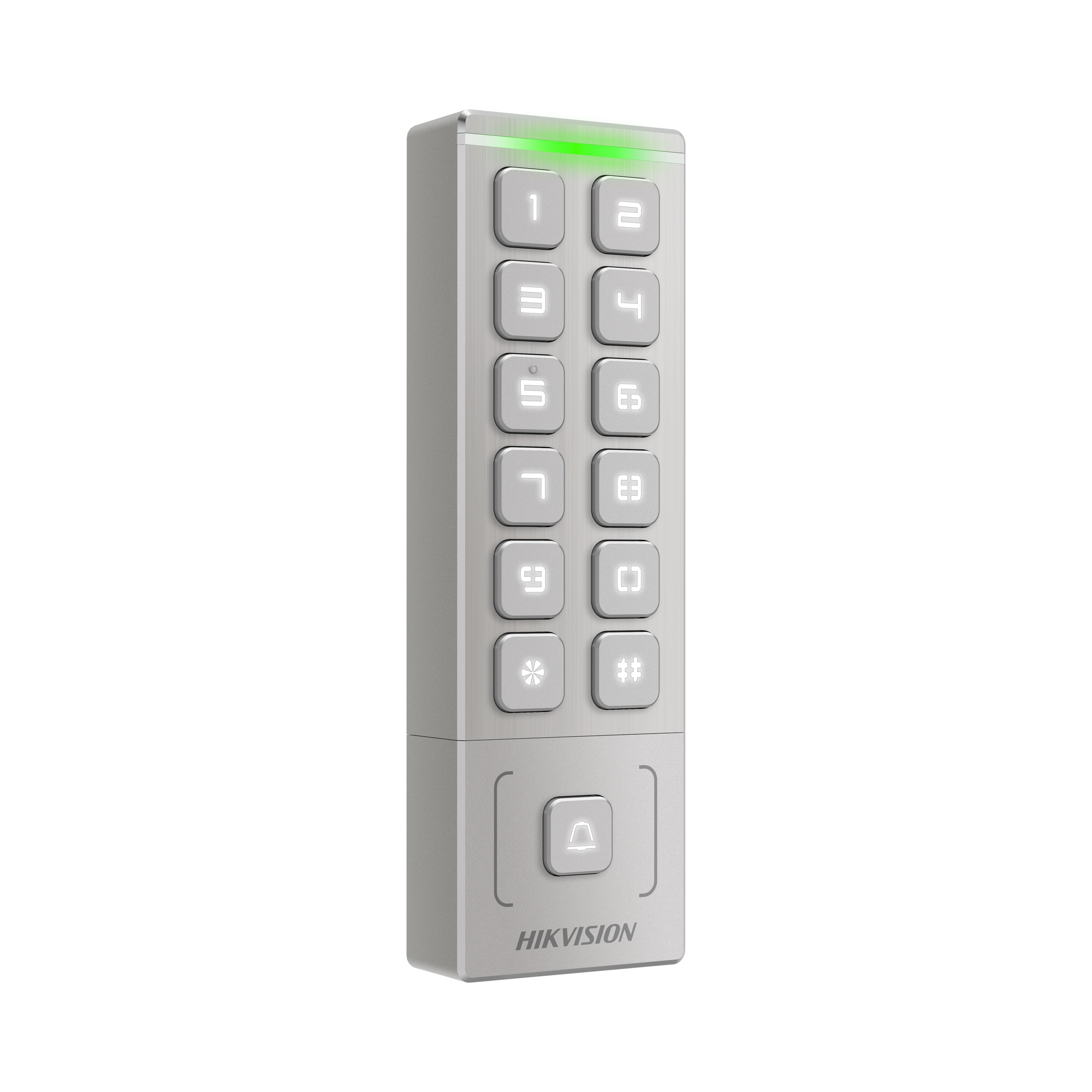 Ukse läbipääsuterminal DS-K1T809MWX hõbe