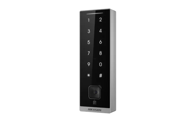 Kaardilugeja DS-K1105EDKB-QR sõrmistik EM/Mifare must | kaameramaailm.ee Kaardilugeja DS-K1105EDKB-QR sõrmistik EM/Mifare must