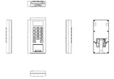 Sõrmejäljelugejaga terminal DS-K1T502DBFWX-CE1 2MP BT (4/4)