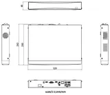NVR salvesti DS-7604NXI-K1/4P(D) 4-kanalit PoE 1xHDD AcuSense (3/3)