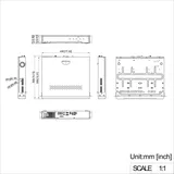 NVR DS-7732NI-M4 32-kanalit 4xHDD (2/2)
