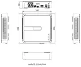NVR NVR-104H-D/4P(D) 4-kanalit 4 PoE valge (2/2)