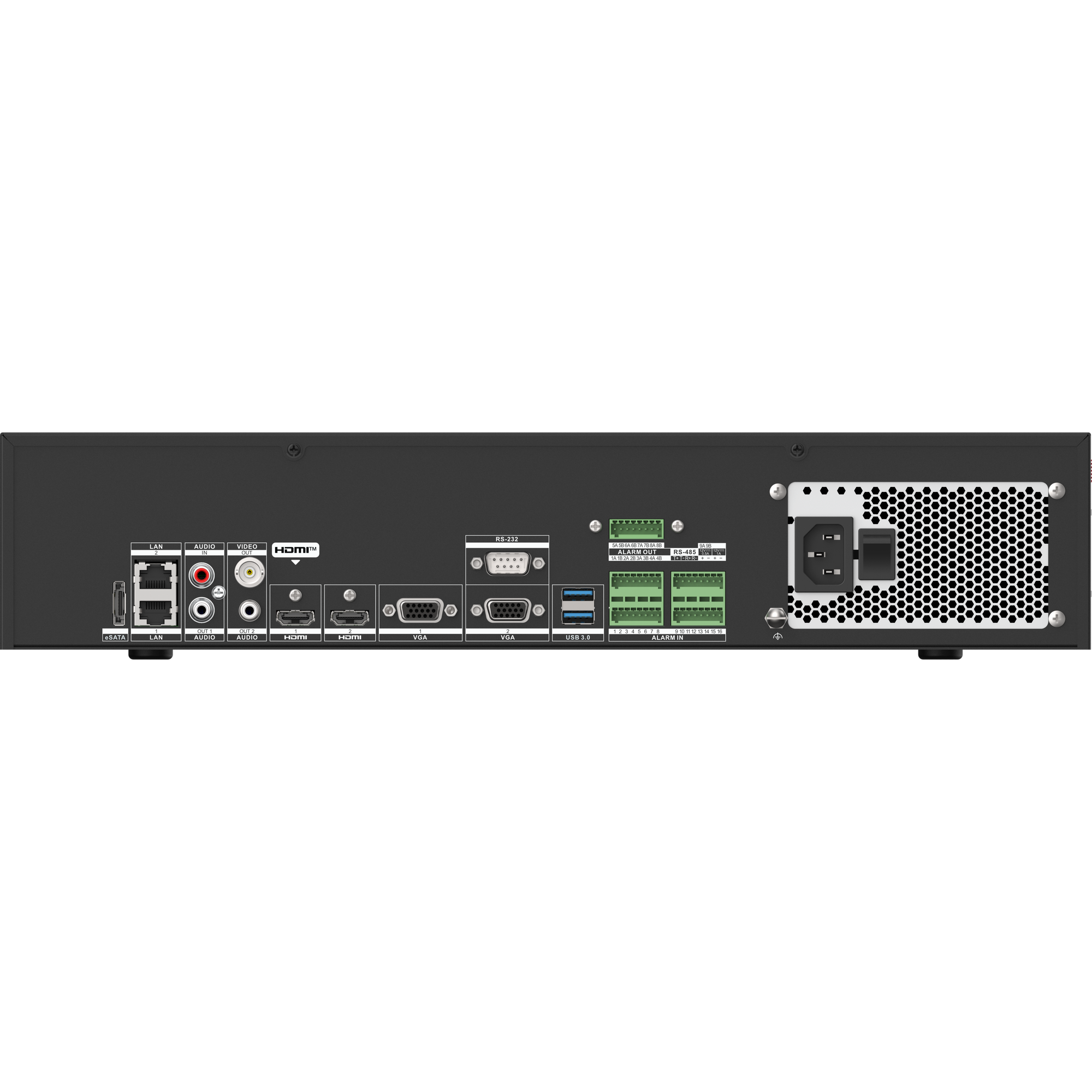 NVR iDS-9632NXI-M8/AI 32-kanalit 8xHDD DeepinMind