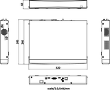 NVR DS-7608NXI-K1(D)/Alarm4+1 8-kanalit 4K AcuSense (2/3)
