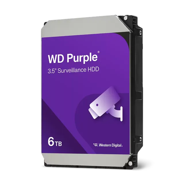HDD WD64PURZ 6TB 5400rpm 256MB Purple | kaameramaailm.ee HDD WD64PURZ 6TB 5400rpm 256MB Purple